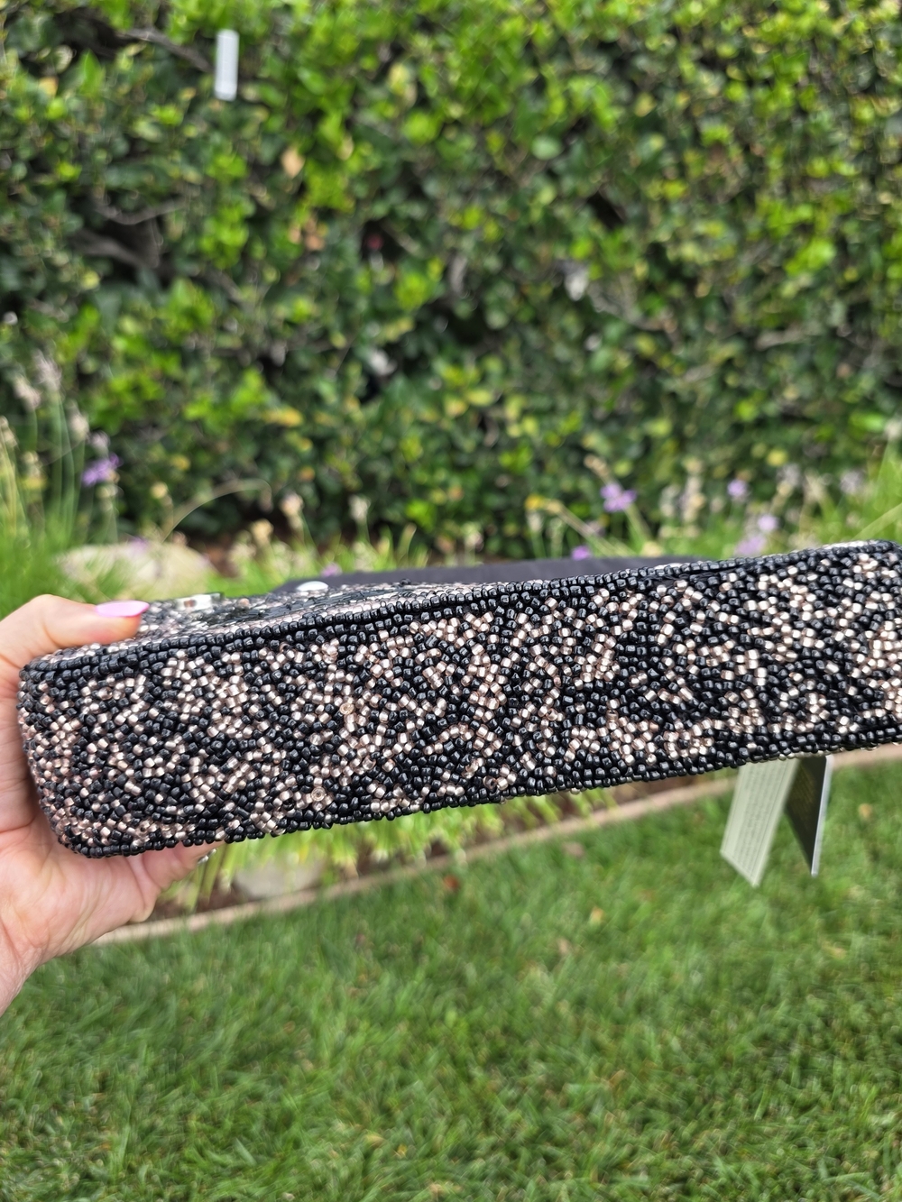 Beaded Bat Shoulder Bag - Picture 8 of 9